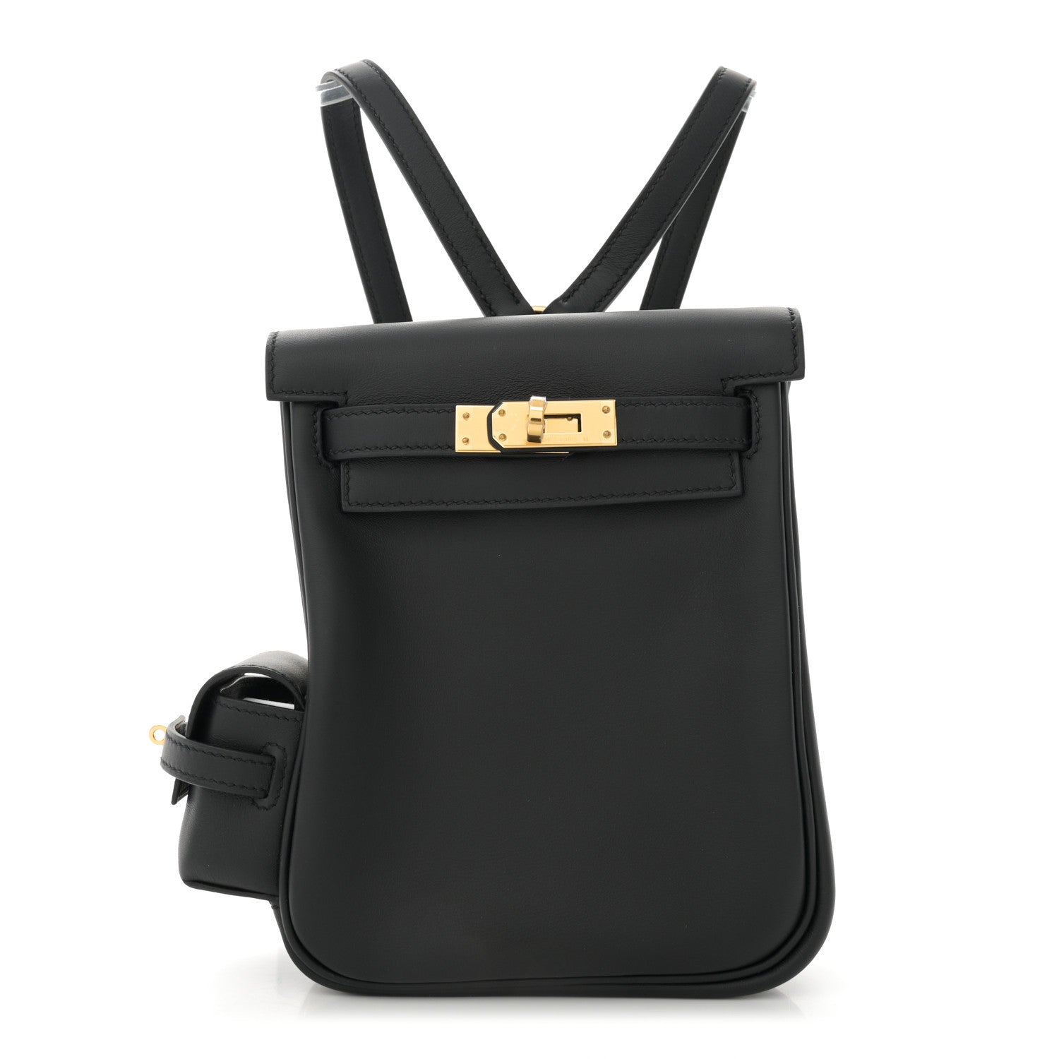 Hermes Swift Kelly Jump Backpack Black 1 of 11