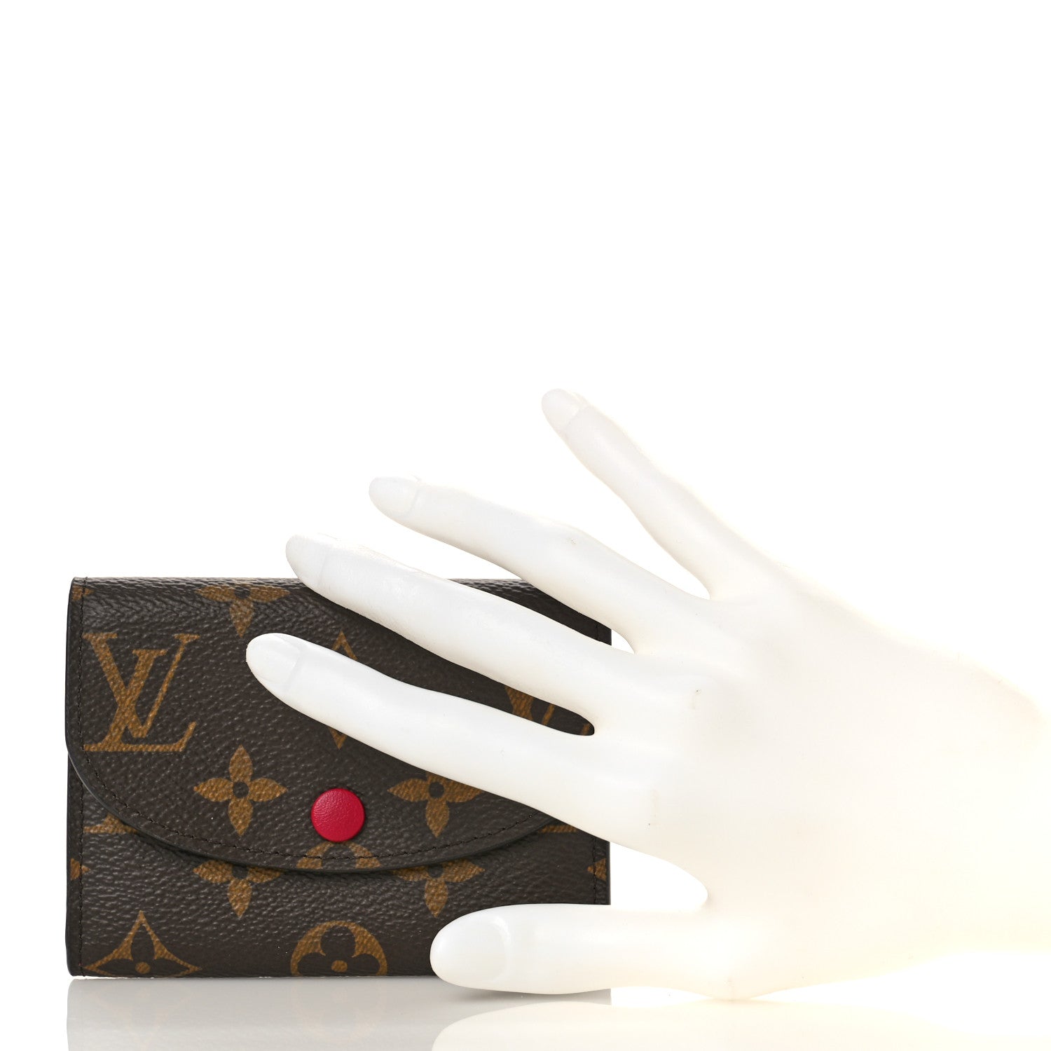 Louis Vuitton Monogram Rosalie Coin Purse Fuchsia 2 of 9