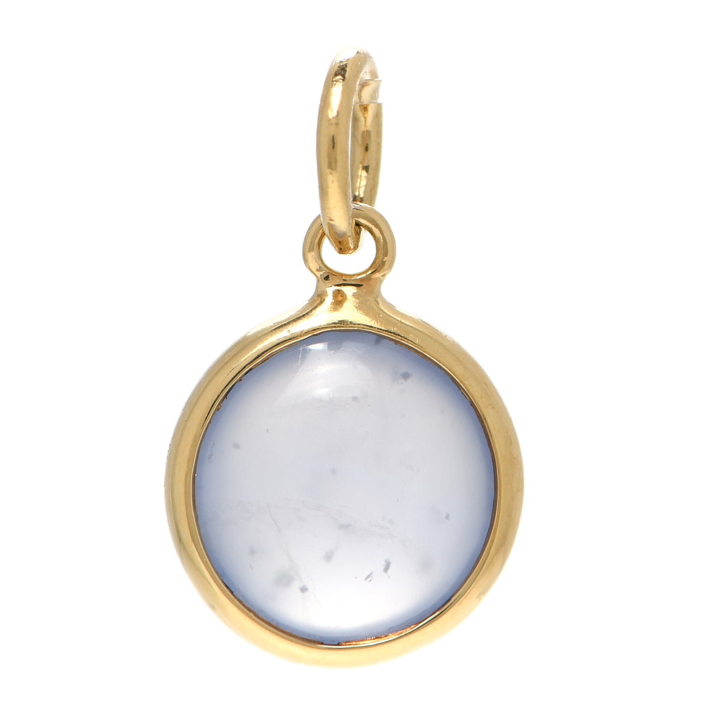 18K Yellow Gold Chalcedony Paloma Picasso Dot Charm
