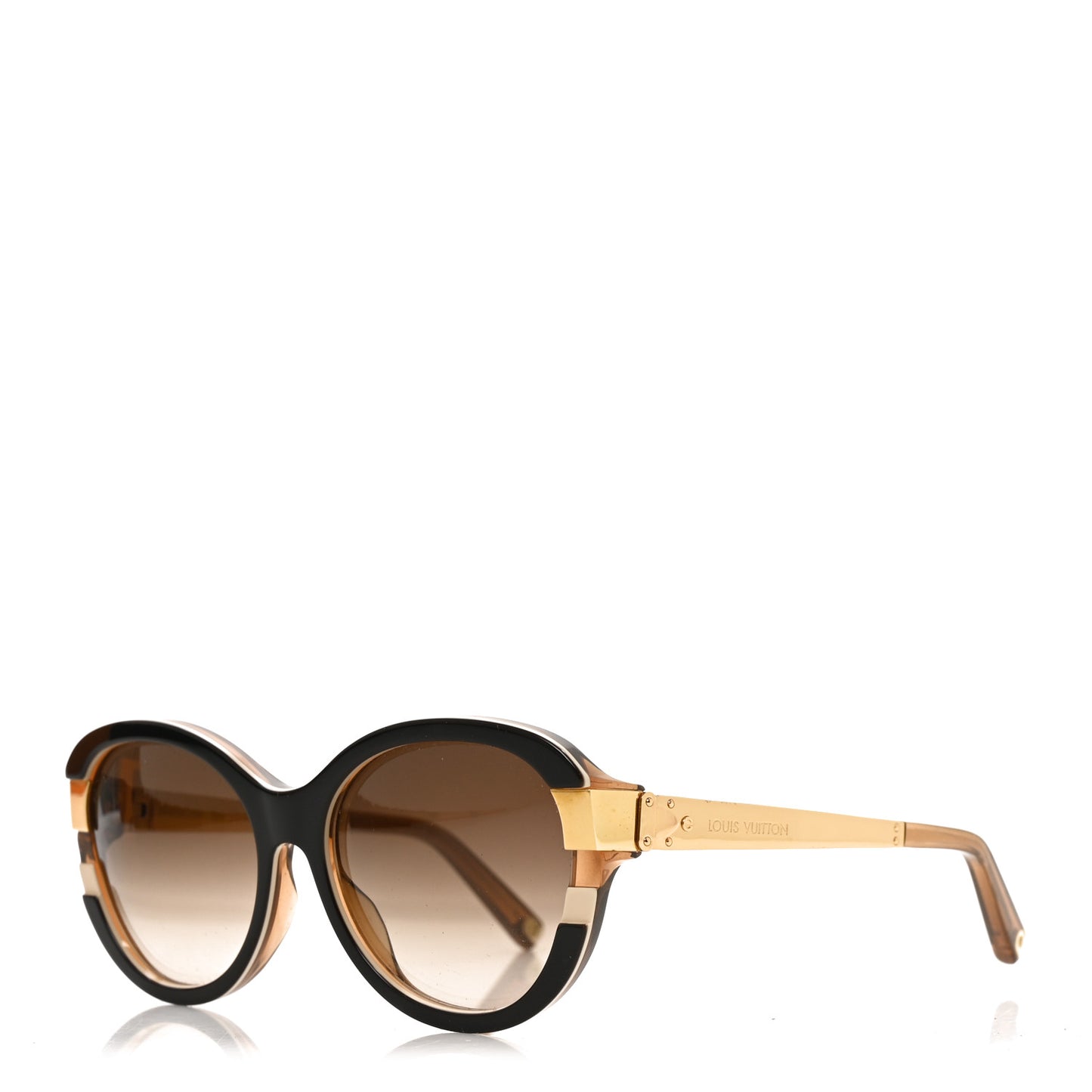 Petit Soupcon Cat Eye Sunglasses Z0487W Brown