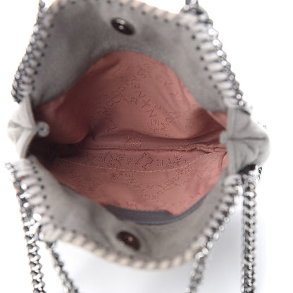 Stella McCartney Shaggy Deer Tiny Falabella Tote Grey 5 of 10