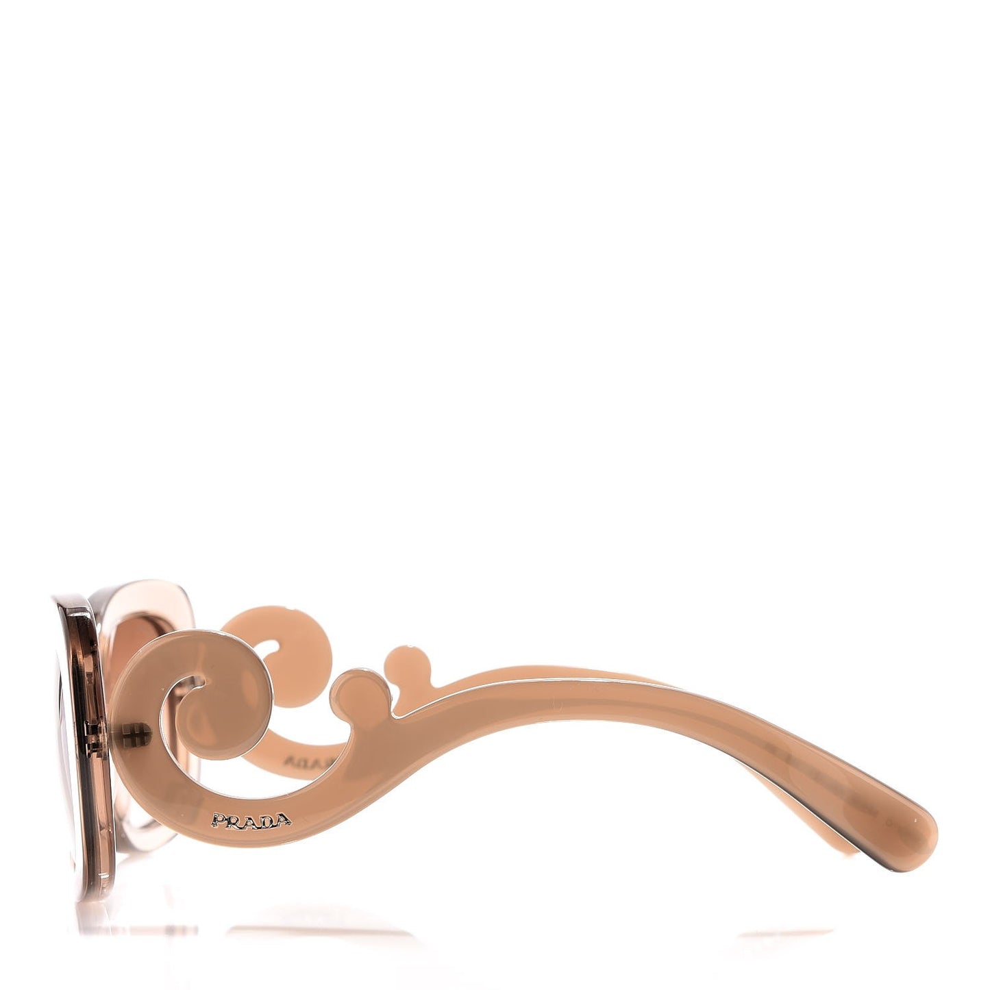 Acetate Baroque Sunglasses SPR 27O Beige