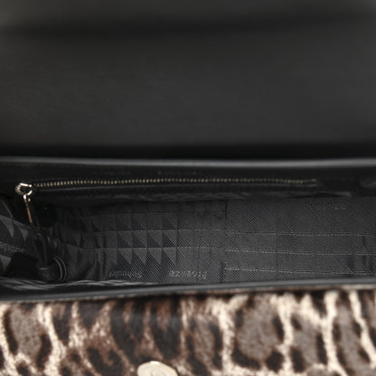 Proenza Schouler Calf Hair Leopard Print Mini PS11 Classic Shoulder Bag Black 6 of 9