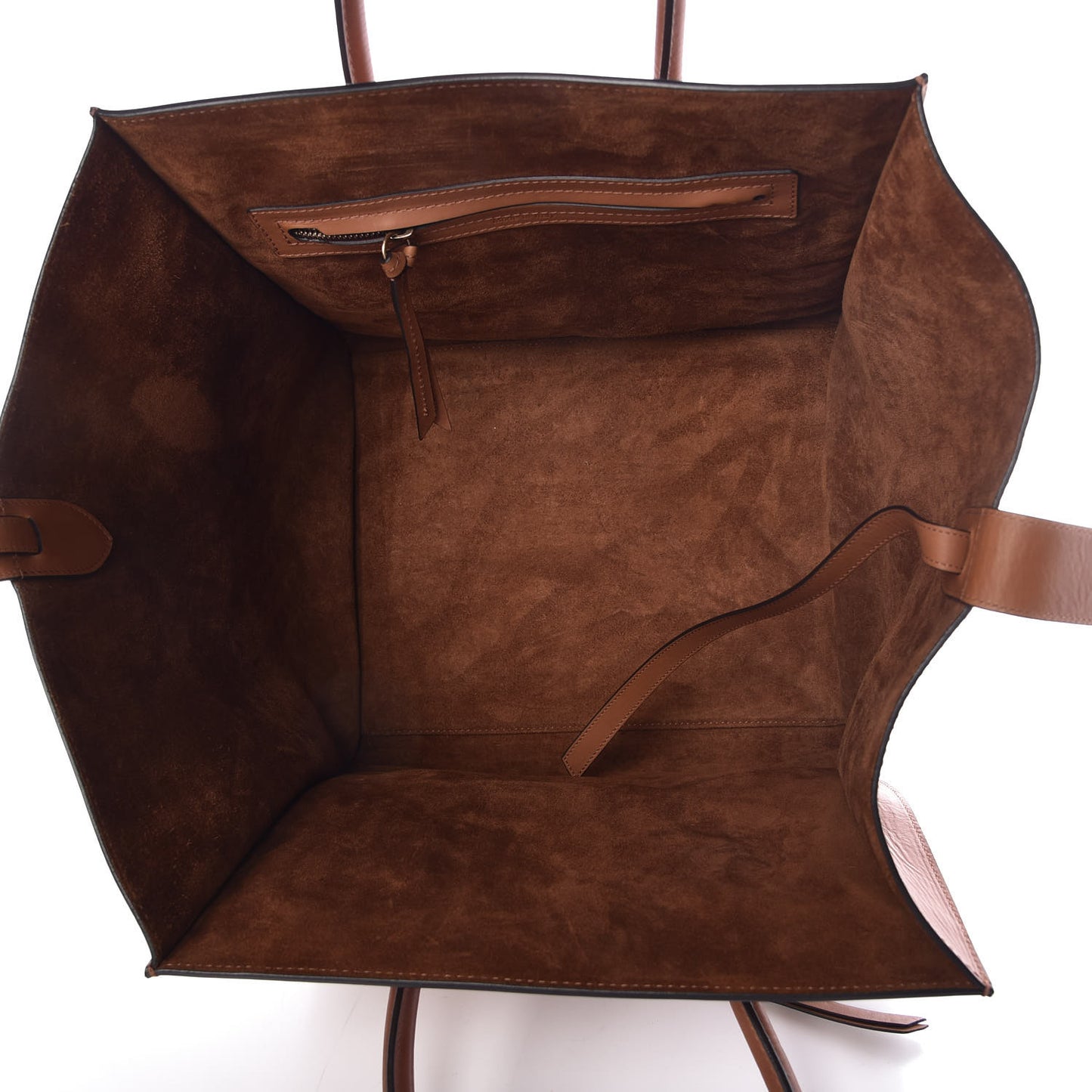 Natural Calfskin Medium Phantom Luggage Tan