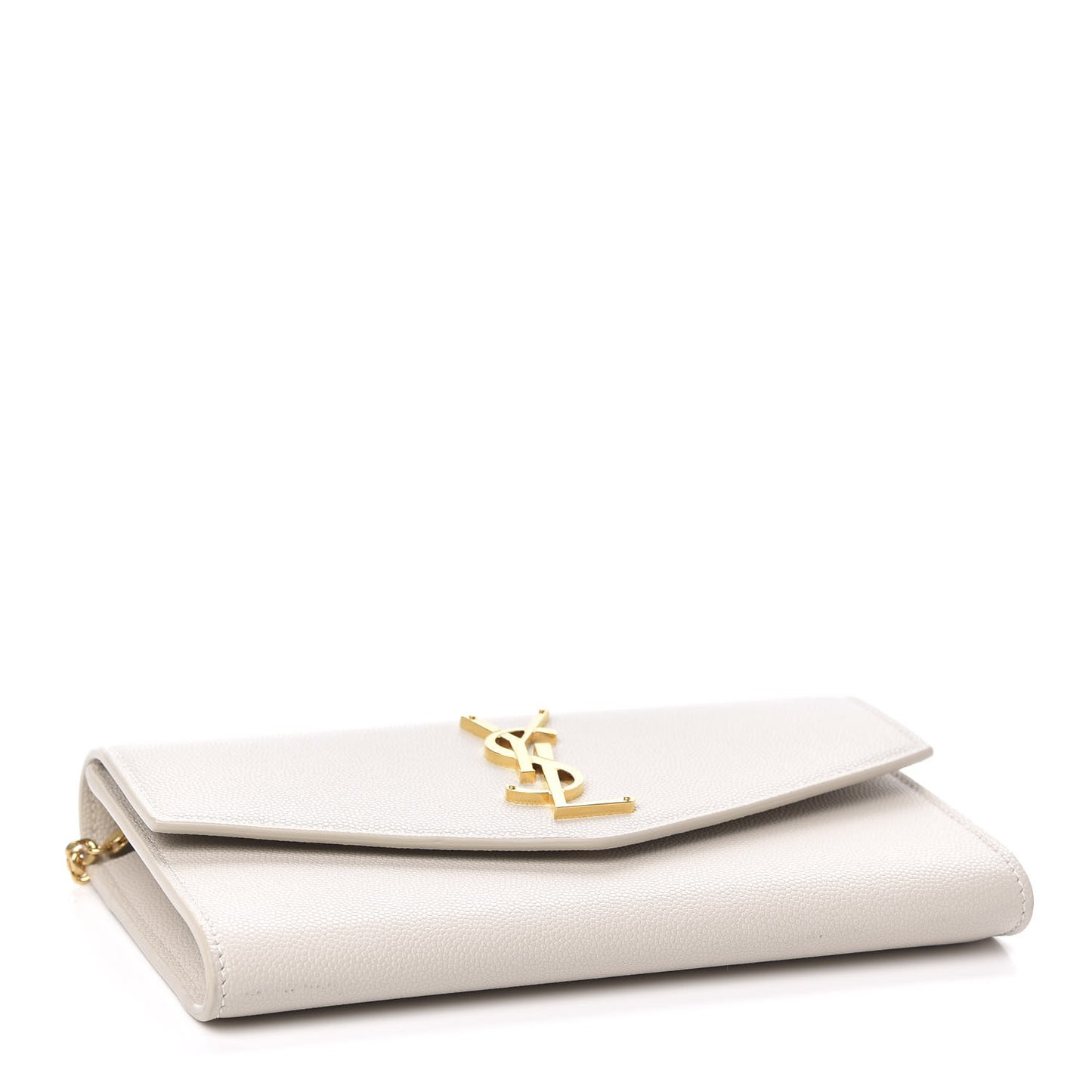 Grain De Poudre Monogram Uptown Chain Wallet Dark Latte
