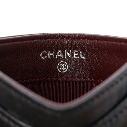 Chanel Lambskin Quilted Card Holder Black 6 of 12