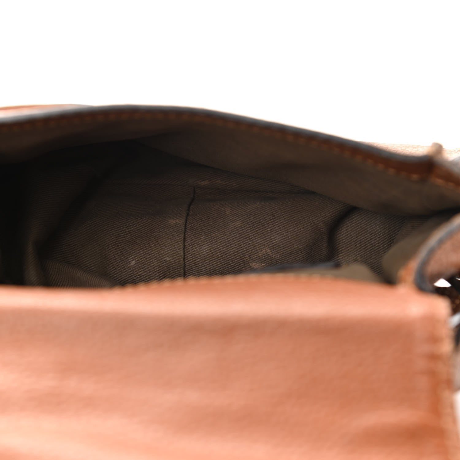 Chloe Calfskin Mini Marcie Round Crossbody Bag Tan 5 of 20