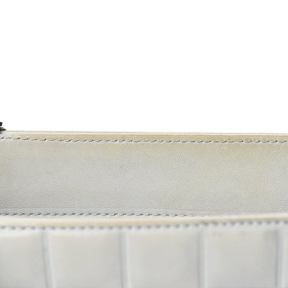 Chanel Lambskin Chocolate Bar Quilted Small Shoulder Bag Light Blue 13 of 24