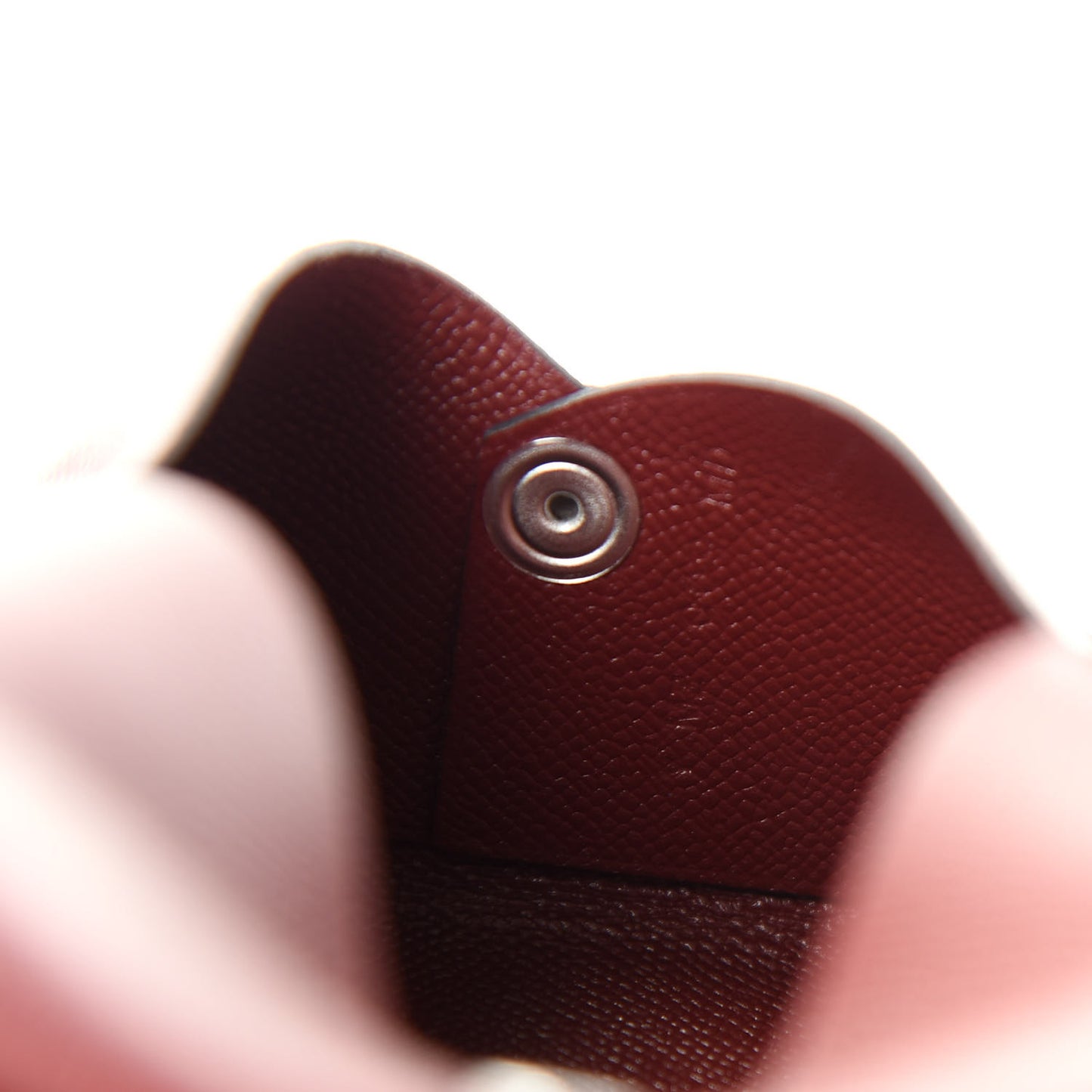 Epsom Calvi Card Case Rouge H