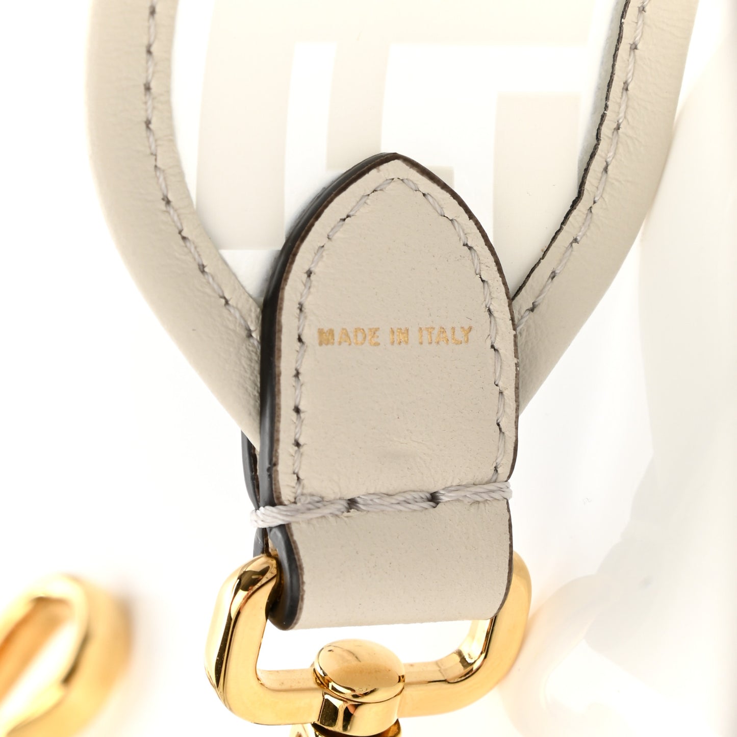 TPU FF Calfskin Strap You White