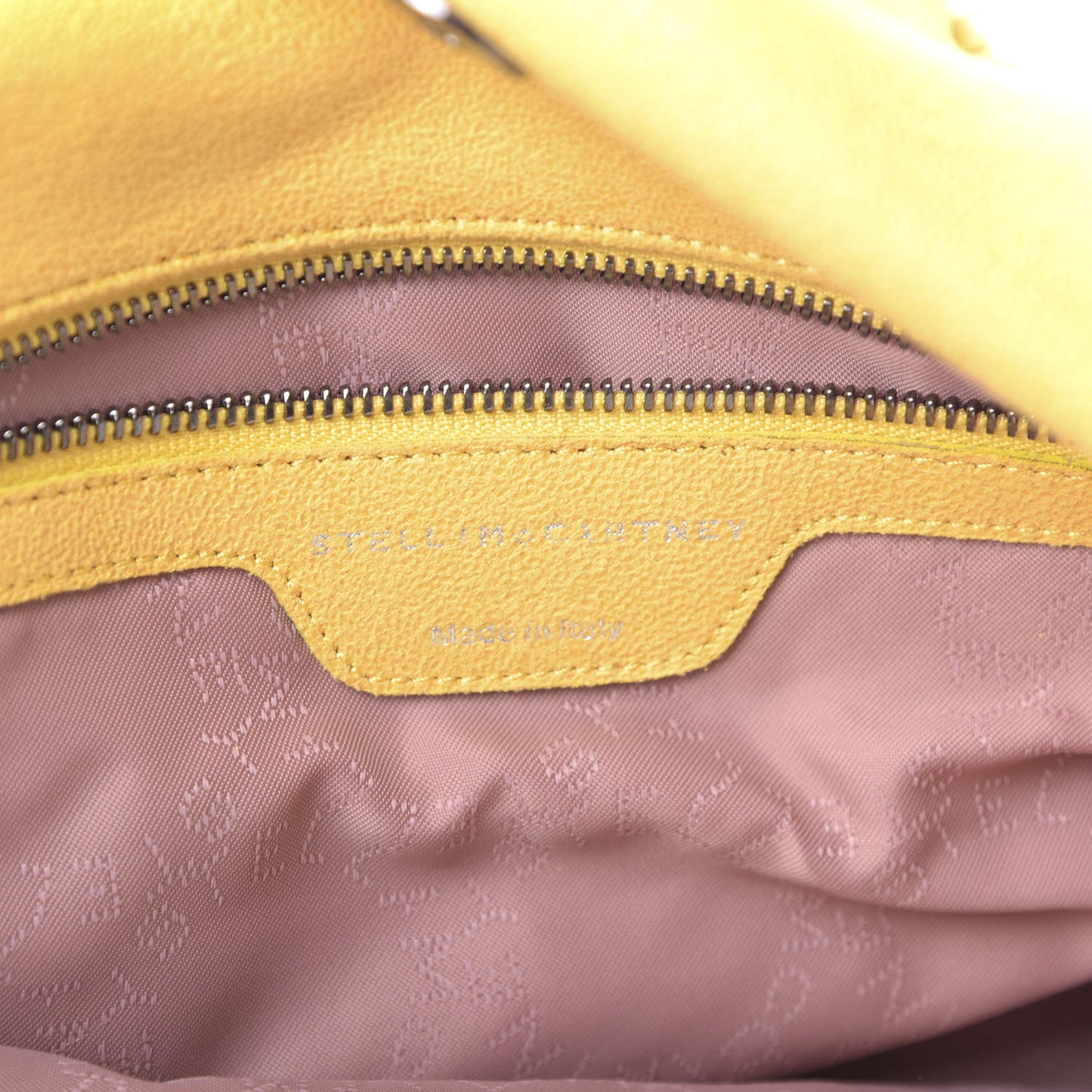 Shaggy Deer Small Falabella Tote Yellow