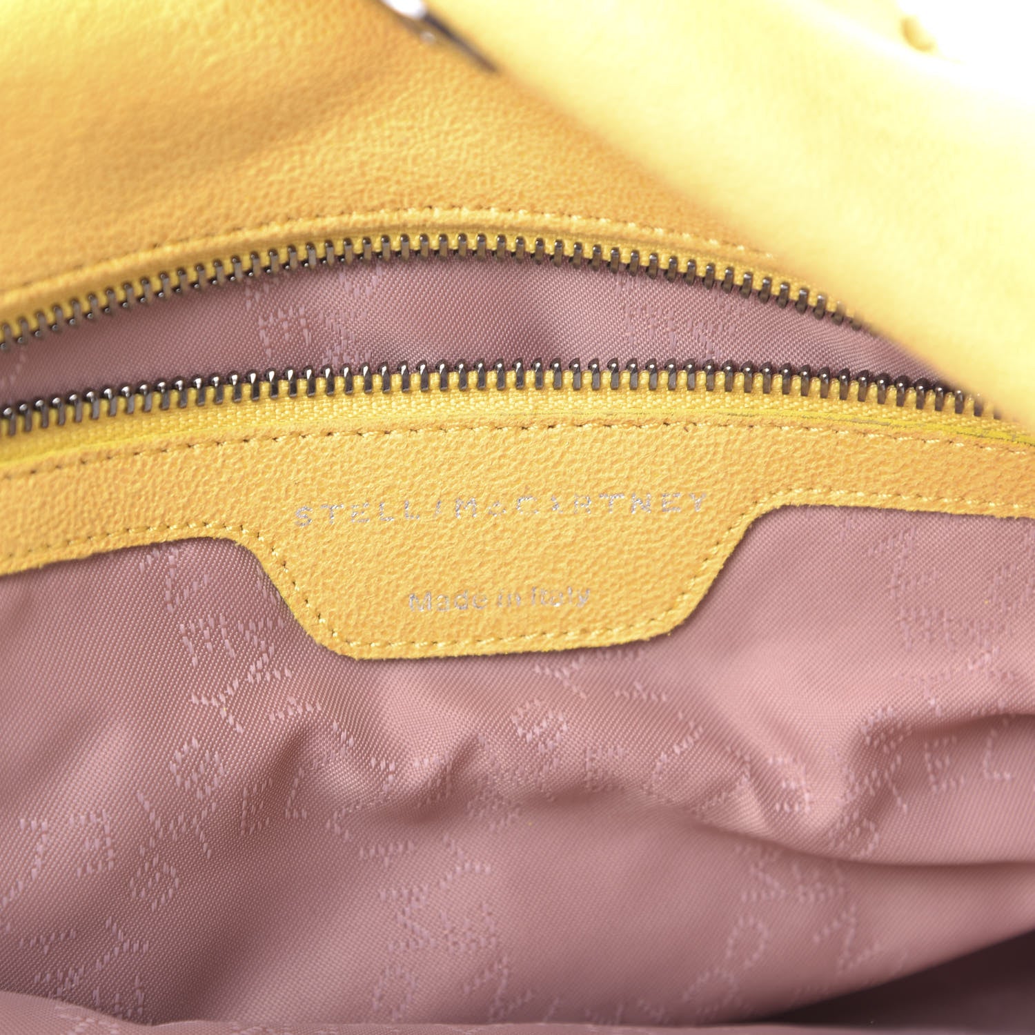 Stella McCartney Shaggy Deer Small Falabella Tote Yellow 6 of 9