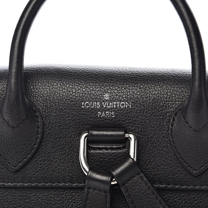 Louis Vuitton Calfskin Lockme Backpack Black 7 of 10
