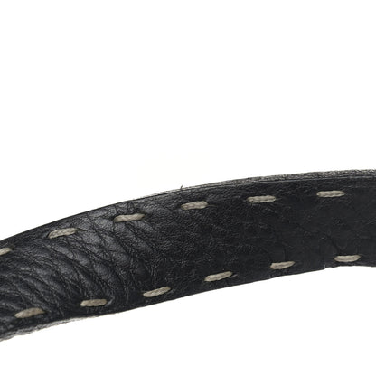 Fendi Calfskin Romano Selleria Baguette Black 8 of 16