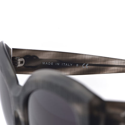 Chanel Tweed Effect CC Polarized Butterfly Signature Sunglasses 5332 Grey 6 of 9