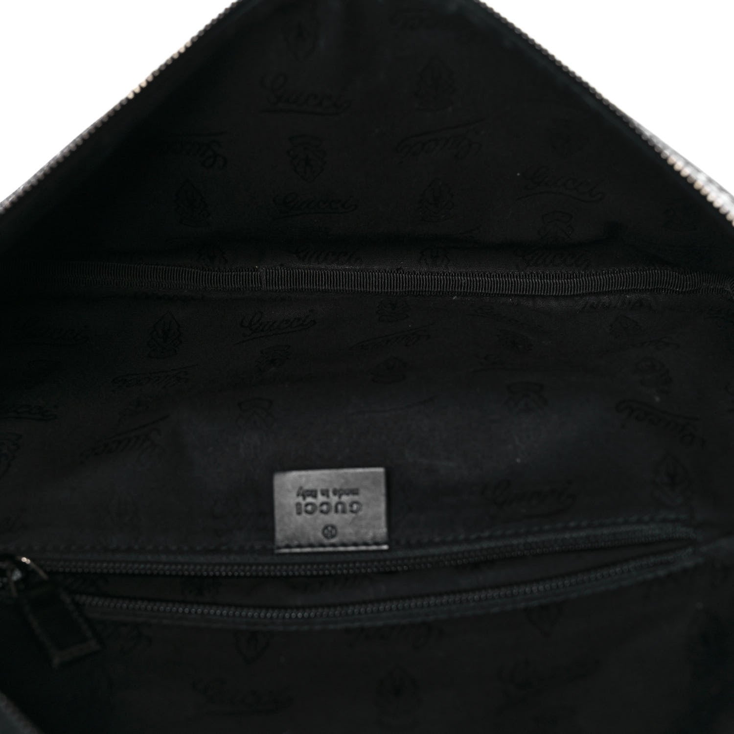 Gucci Imprime Monogram Belt Bag Black 5 of 9