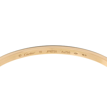 Cartier 18K Yellow Gold Small LOVE Bracelet 19 4 of 5