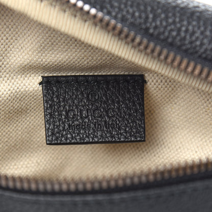 Gucci Grained Calfskin Small Logo Belt Bag Black 6 of 9