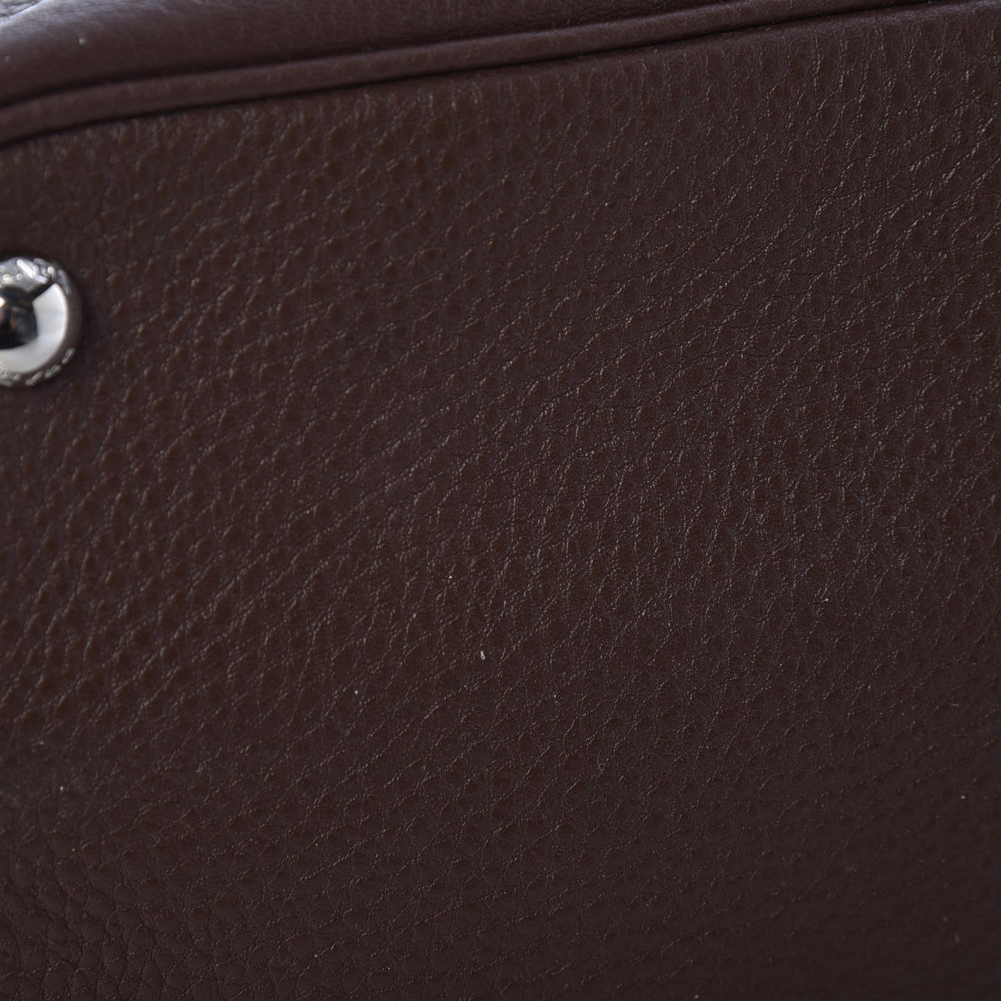 Vitello Daino Small Double Tote Bruciato Rame