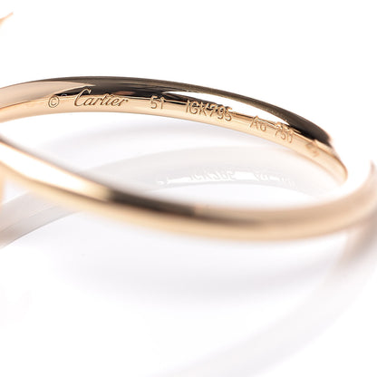 Cartier 18K Yellow Gold Small Juste Un Clou Ring 51 5.75 4 of 6