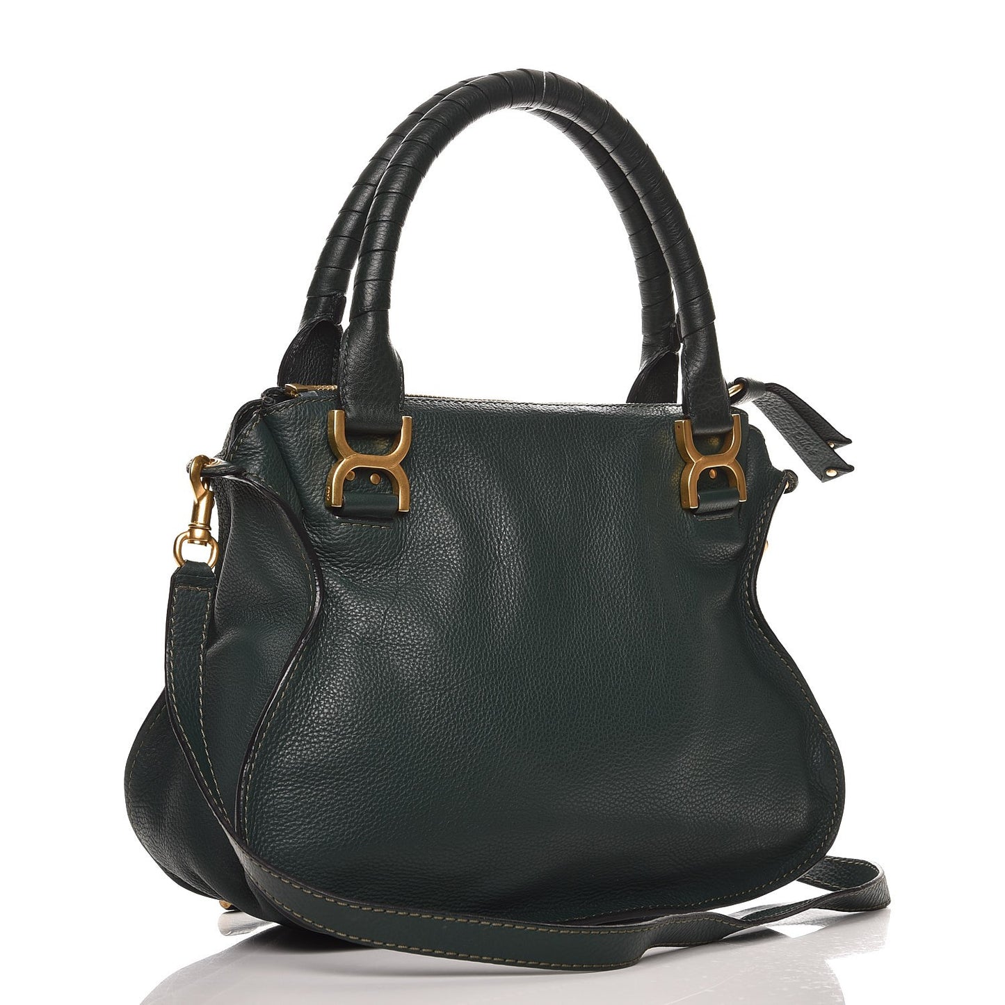 Calfskin Medium Marcie Satchel Epicea