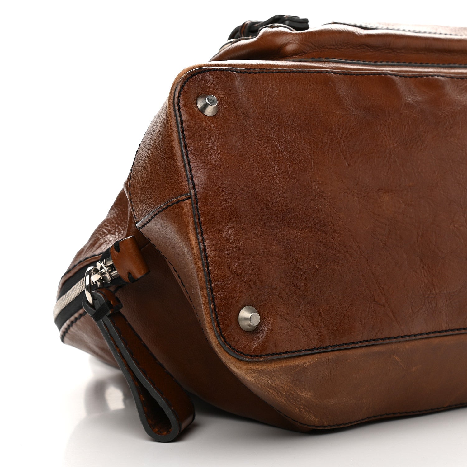 Chloe Calfskin Edith Dome Bowler Muscade 7 of 15