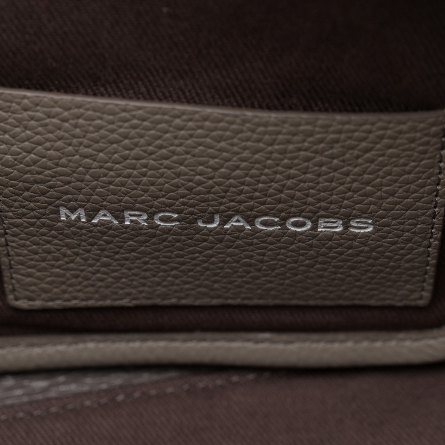 Marc Jacobs Grained Calfskin Medium The Tote Bag Cement 6 of 13
