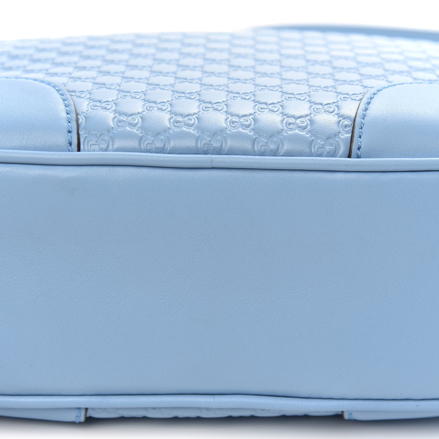 Microguccissima Mini Bree Messenger Bag Mineral Blue