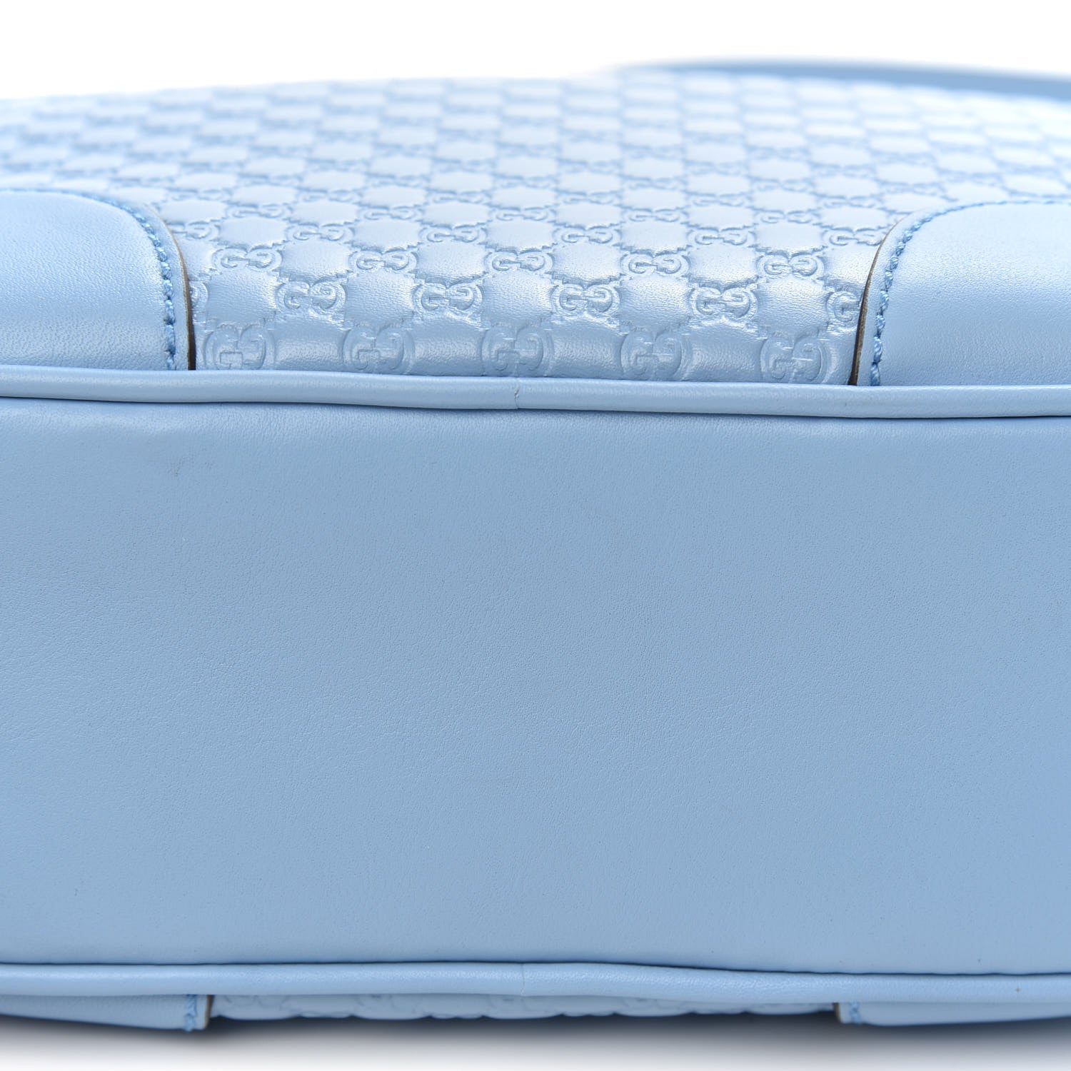 Gucci Microguccissima Mini Bree Messenger Bag Mineral Blue 10 of 11