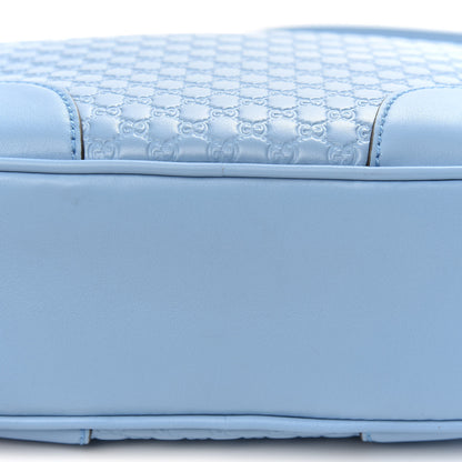 Gucci Microguccissima Mini Bree Messenger Bag Mineral Blue 10 of 11