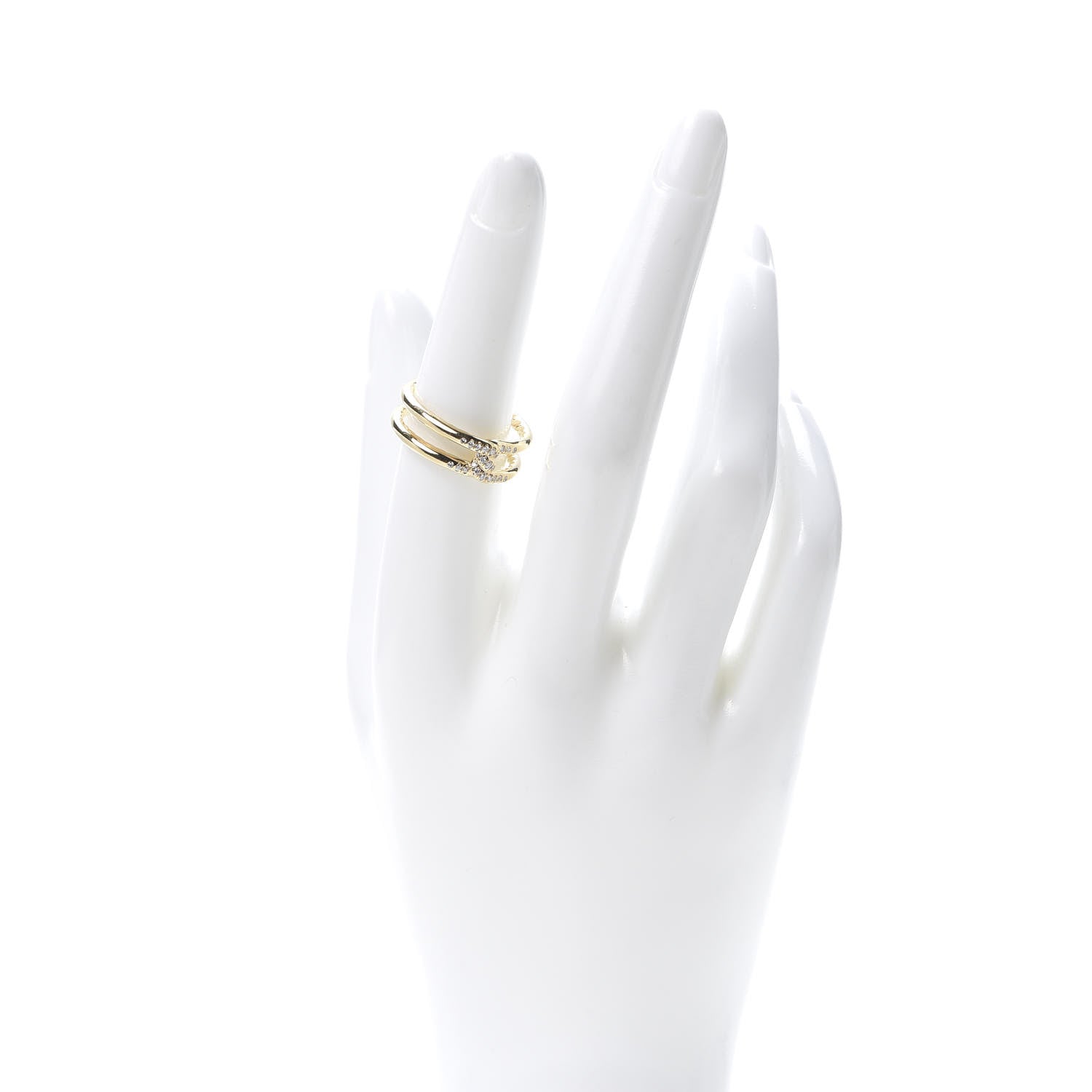 David Yurman 18K Yellow Gold Diamond 6.5mm Continuance Band Ring 54 6.75 2 of 4