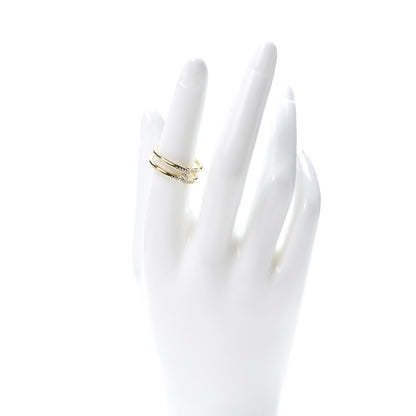 David Yurman 18K Yellow Gold Diamond 6.5mm Continuance Band Ring 54 6.75 2 of 4
