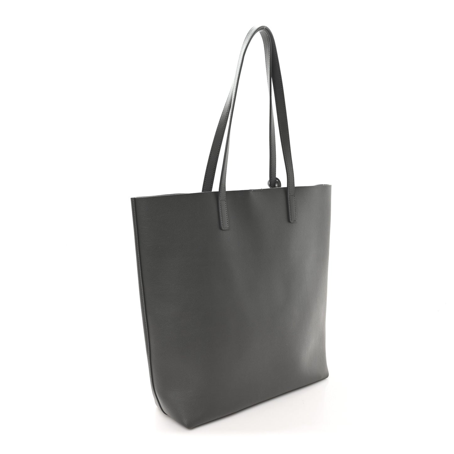 Calfskin North-South Shopping Tote Storm