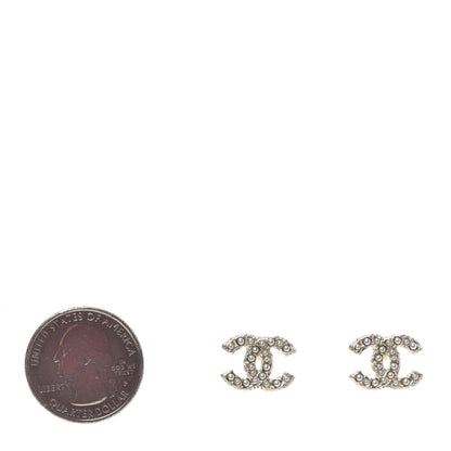 Chanel Pearl CC Earrings Gold 2 of 4