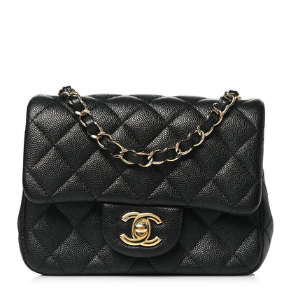 Chanel Caviar Quilted Mini Square Flap Black 1 of 10
