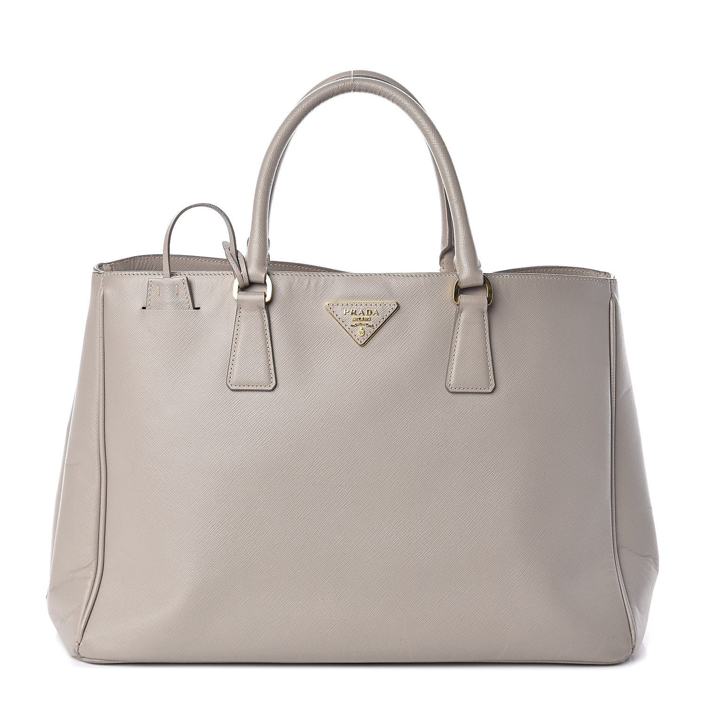 Saffiano Lux Medium Tote Pomice