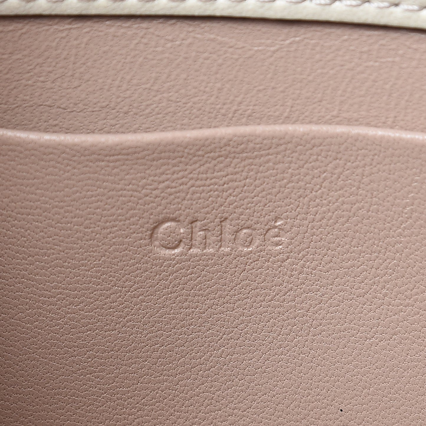 Calfskin Small Nile Bracelet Minaudiere Bag Off White