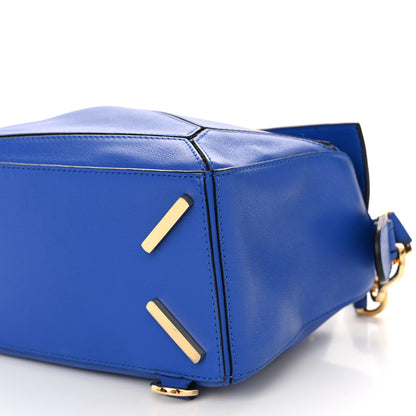 Loewe Calfskin Small Puzzle Bag Electric Blue 10 of 10