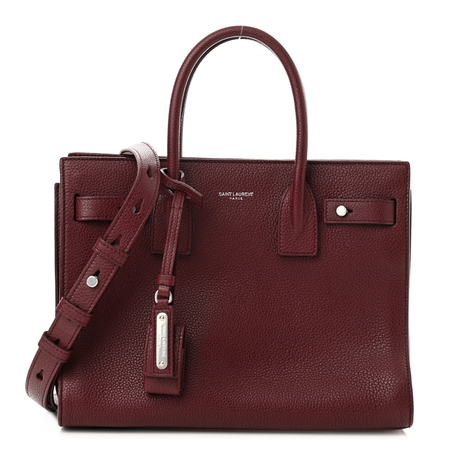 Grained Calfskin Baby Supple Sac De Jour Palissandre