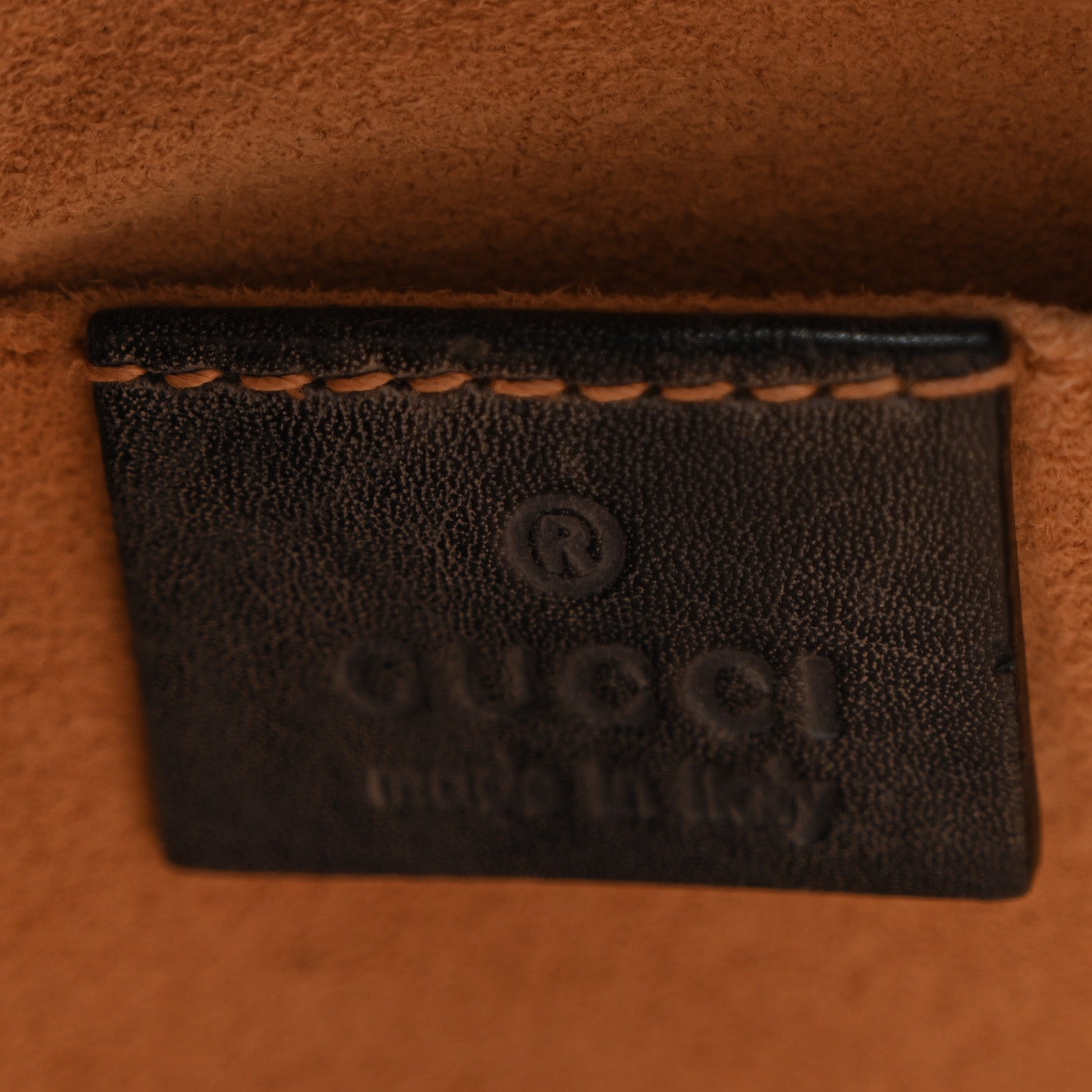 Gucci Calfskin Matelasse Animal Studs Small GG Marmont Chain Shoulder Bag Black 6 of 11