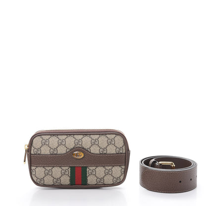 Gucci GG Supreme Monogram Ophidia Belted iPhone Case 85 34 Dark Brown 5 of 12