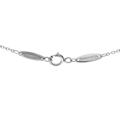 Tiffany Platinum Diamond .22ct Elsa Peretti Diamonds By The Yard Pendant Necklace 4 of 5