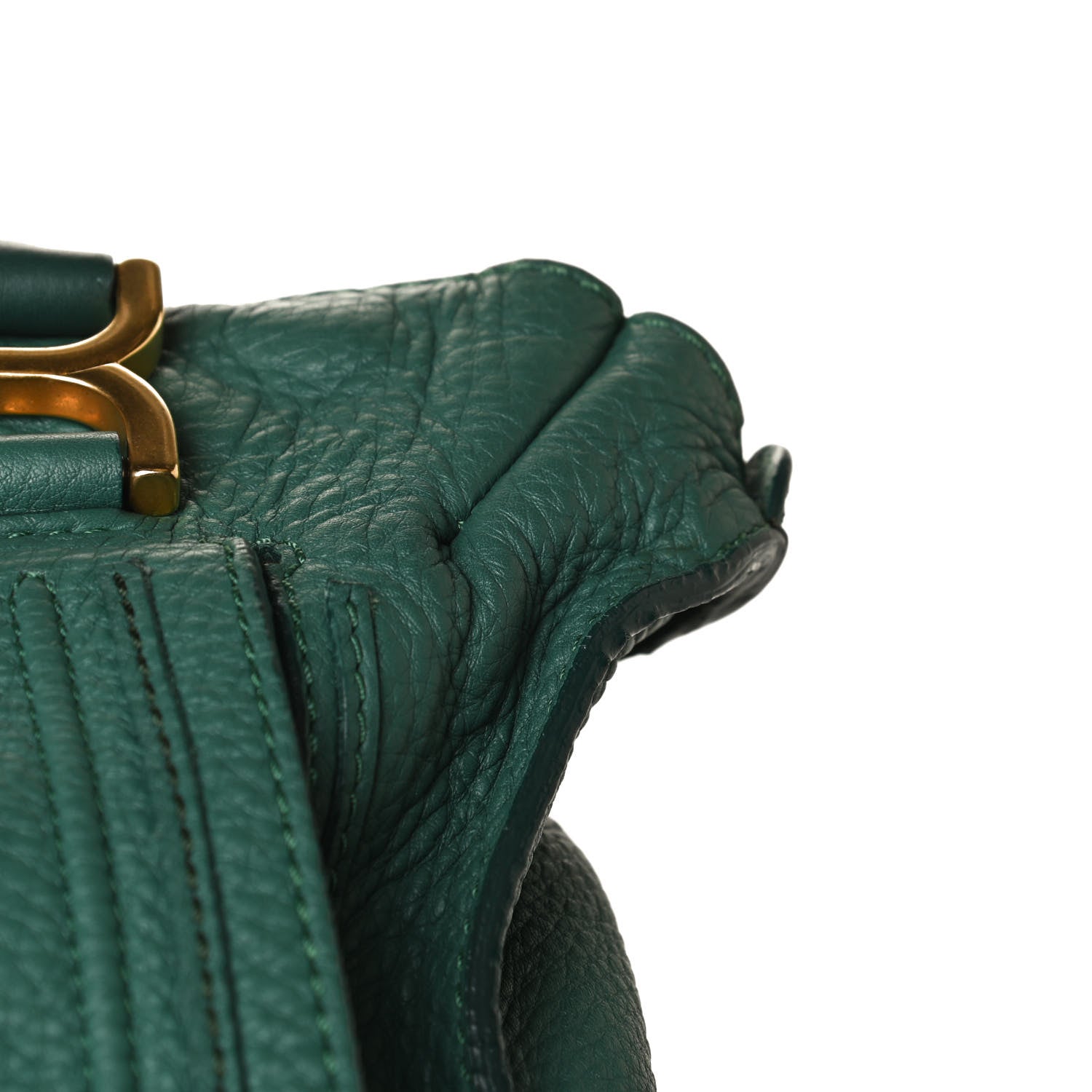 Chloe Calfskin Large Marcie Satchel Emerald 20 of 23