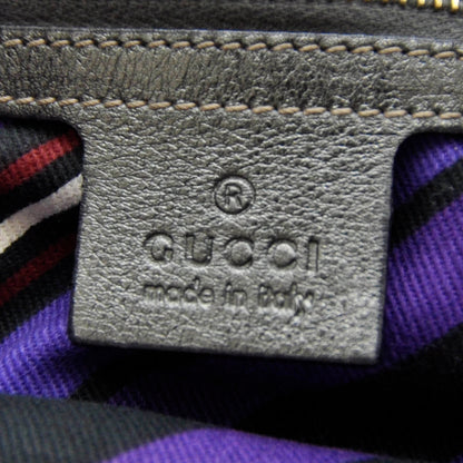Gucci Guccissima Britt Tassel Shoulder Bag Gunmetal 8 of 21