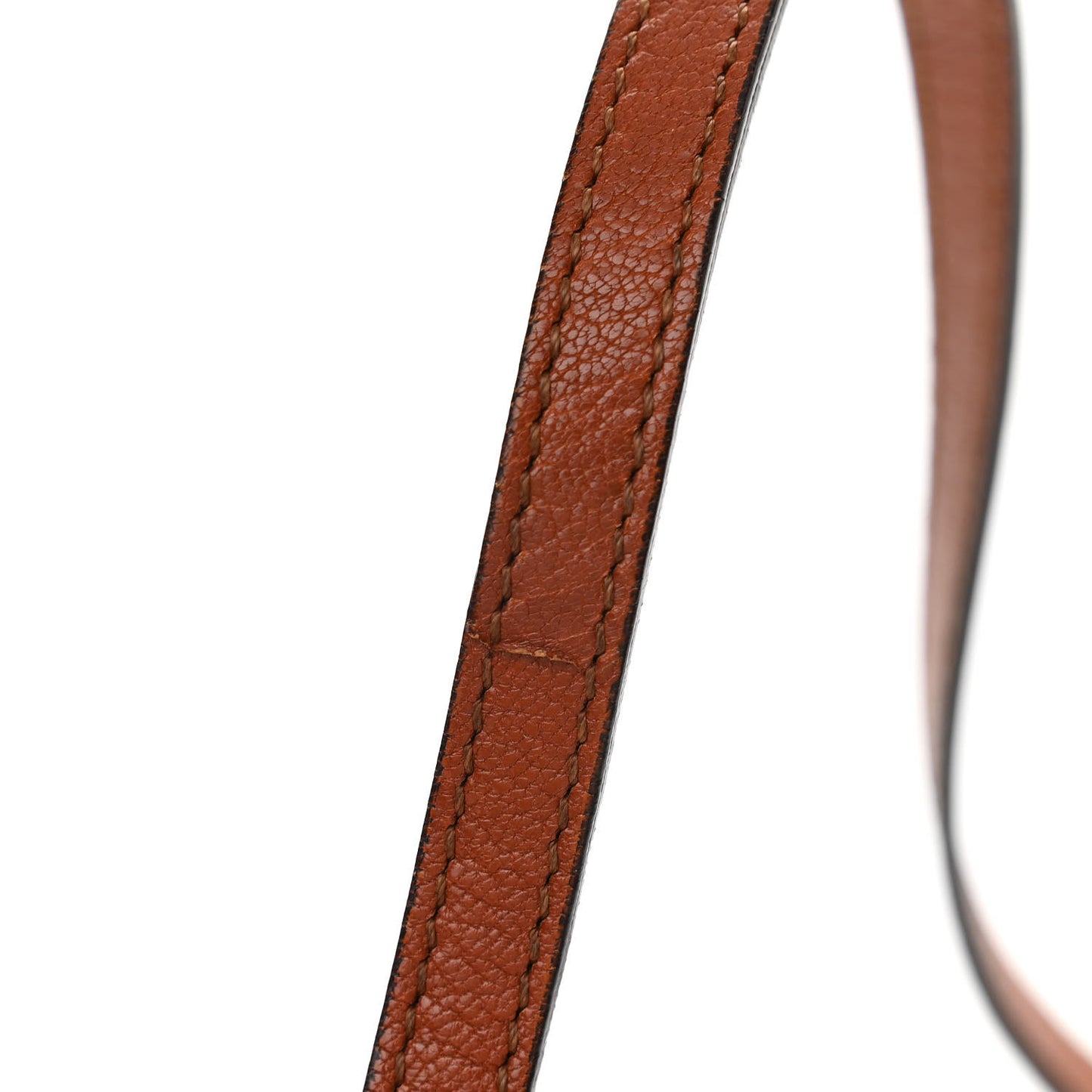 Goatskin Suede Small GV3 Shoulder Bag Amber Mastic