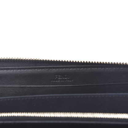 Fendi Vitello Liberty Lucido F is Fendi Zip Around Wallet Black 6 of 6