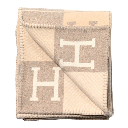 Hermes Wool Cashmere Avalon III Blanket Coco Camomille 2 of 5