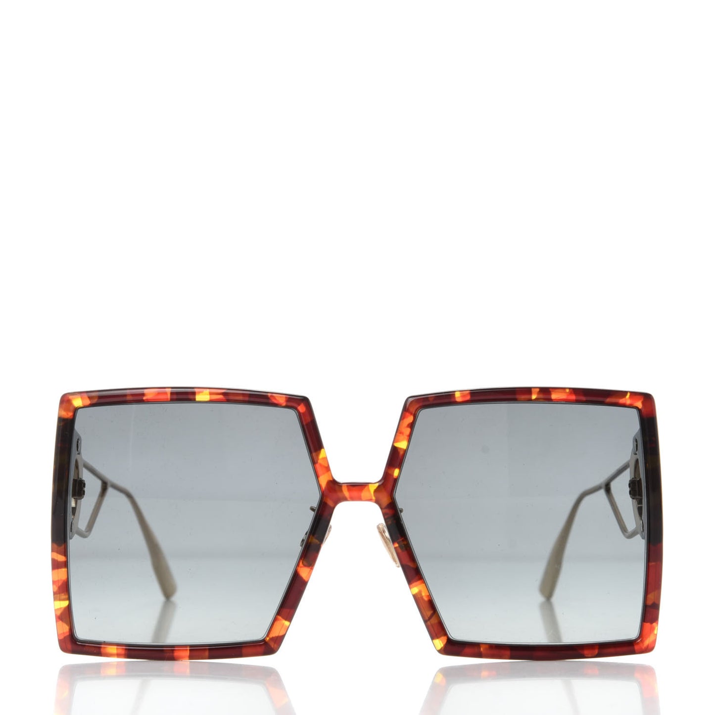 Square 30 Montaigne Sunglasses Tortoise