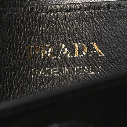 Prada Saffiano Cuir Small Double Bag Cammeo Black 7 of 12