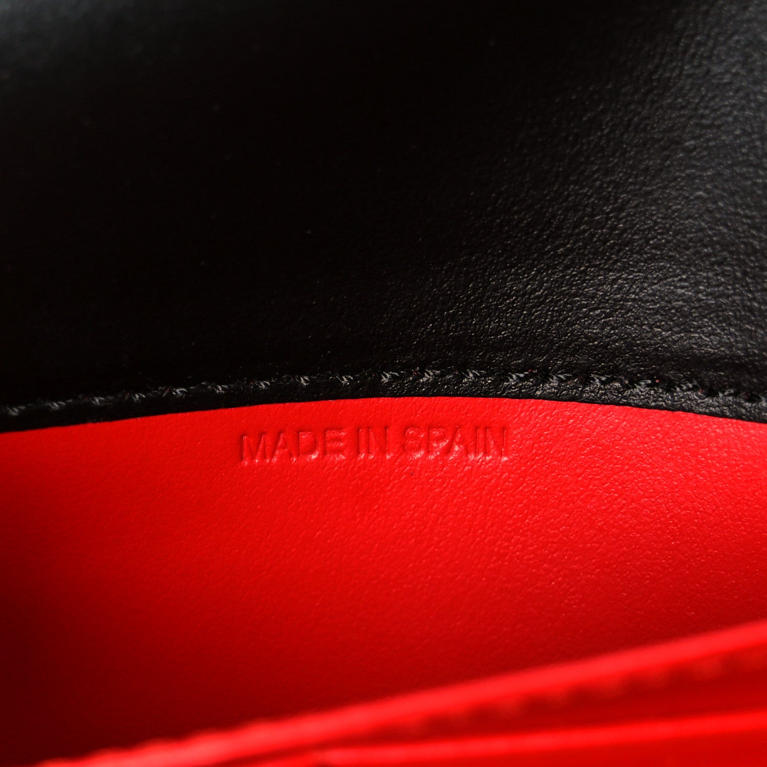 Christian Louboutin Grained Calfskin By My Side Wallet On Chain Black 6 of 11